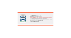 Desktop Screenshot of cesbra.com.br